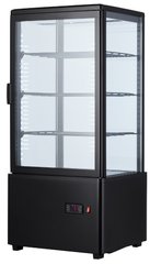 Шкаф-витрина холодильная REEDNEE XC78L черный