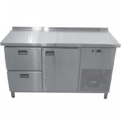 Стол холодильный Tehma 1 дв + 2 ящика 1400х700х850